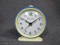 СТАР РЕТРО СОЦ СССР МЕХАНИЧЕН ЧАСОВНИК БУДИЛНИК ВИТЯЗЬ