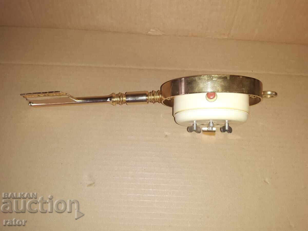 Παλιό μεγάλο ξυπνητήρι, ρολόι με κλειδί VITYAZ, ΕΣΣΔ. Λειτουργεί - 6