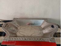 Посребрена фруктиера,купа,панер арт нуво