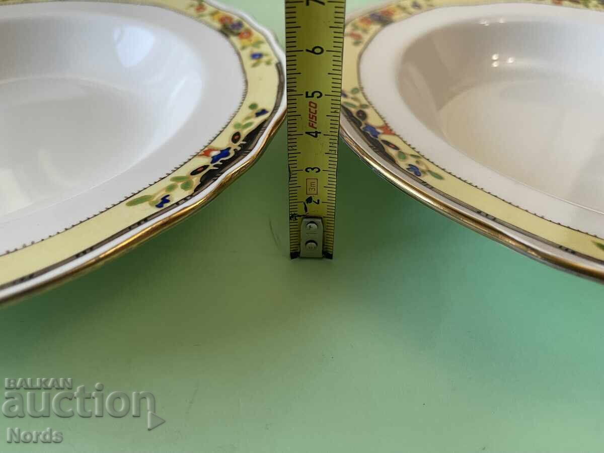 Auction  Wood&Sons porcelain plates