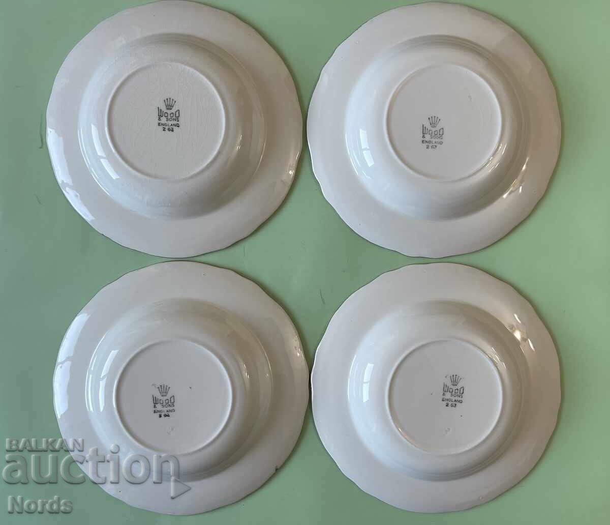 Delivery of Wood&Sons porcelain plates