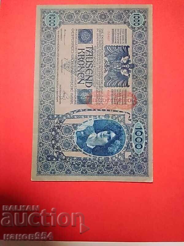 1000 κορώνες 1913 ε