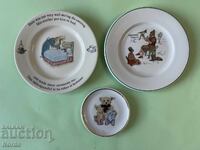Lot of porcelain plates