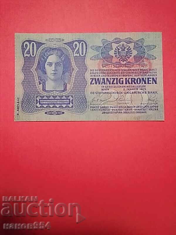 20 Kroner 1913