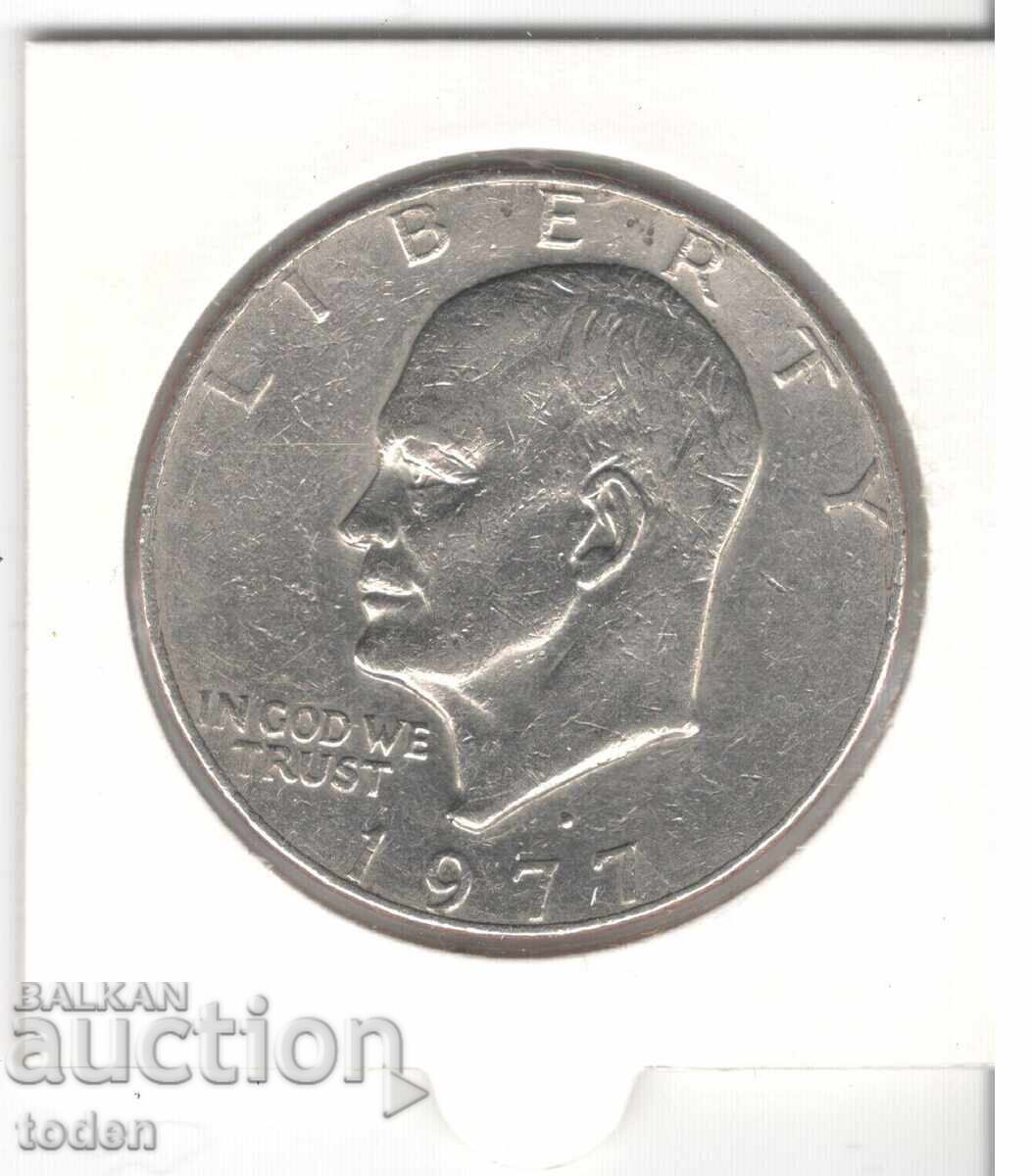 Licitație Statele Unite-1 Dolar-1977-KM# 203-Dolar Eisenhower