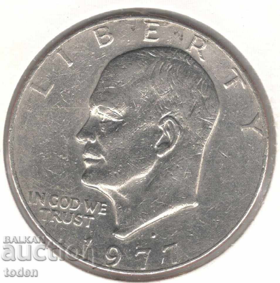 Statele Unite-1 Dolar-1977-KM# 203-Dolar Eisenhower
