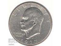 Ηνωμένες Πολιτείες-1 Δολάριο-1977-KM# 203-Δολάριο Αϊζενχάουερ