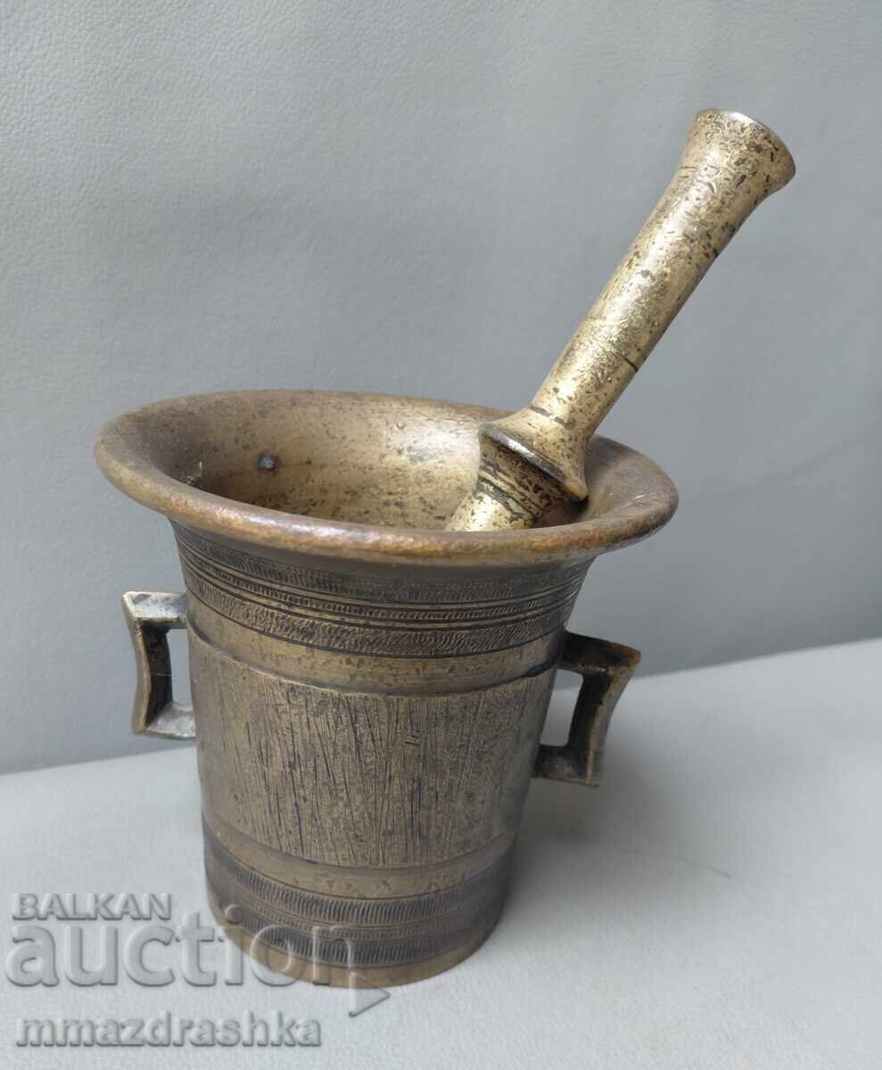 Bronze mortar with ears - 5