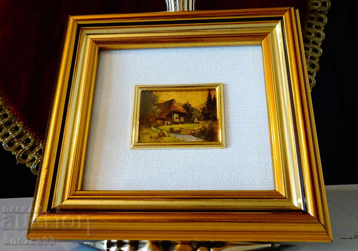 Πίνακας, λιθογραφία 960% φύλλο χρυσού, πιστοποιητικό - 7