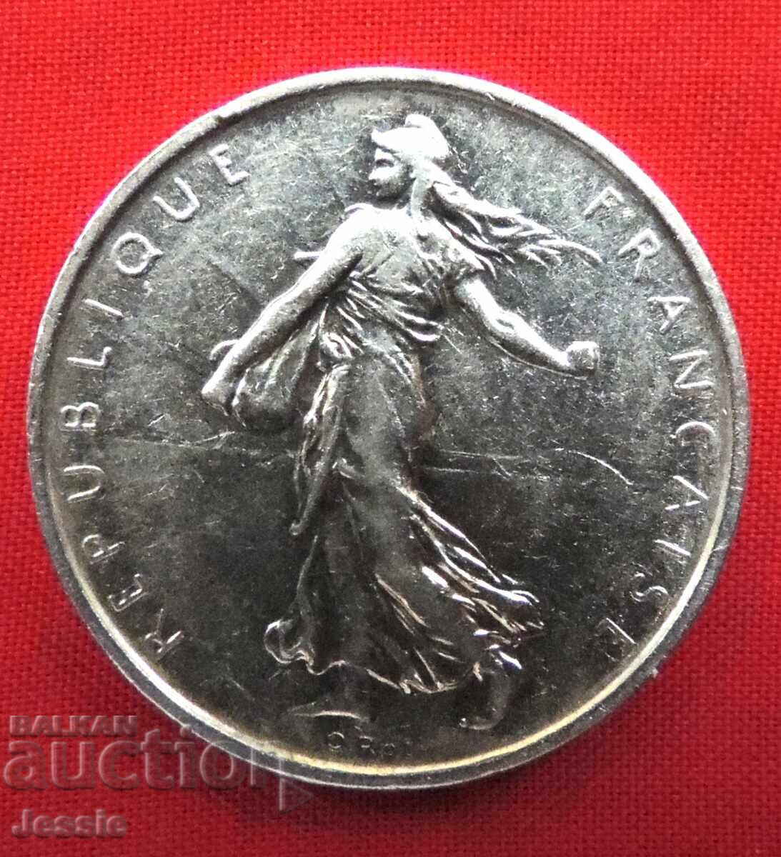 5 Франка 1966 Франция сребро МИНТ с цена € 29.95 | 58.58 лв.