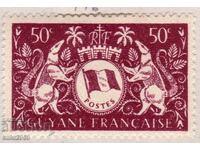 Guyana Franceză-1945-Definitive-stema coloniei, MLH
