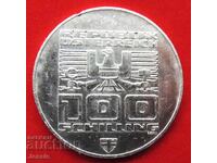 100 Shillings 1976 Innsbruck Austria Winter Olympic Games