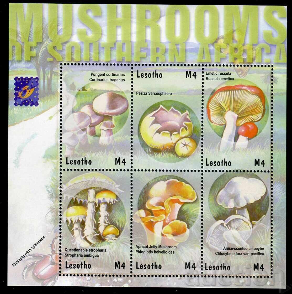 Lesotho 2001 MnH - Flora, Fungi