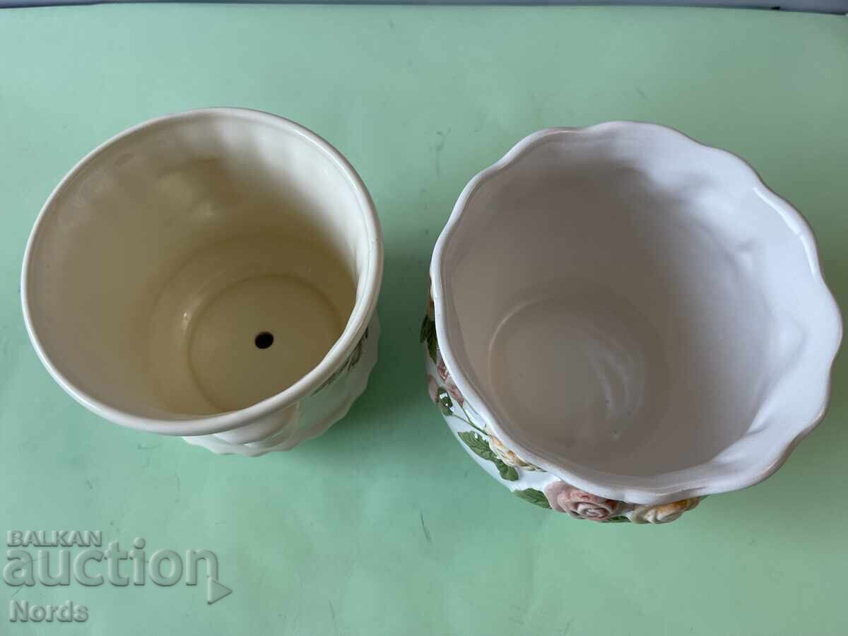 Доставка на Английски порцеланови кашпи