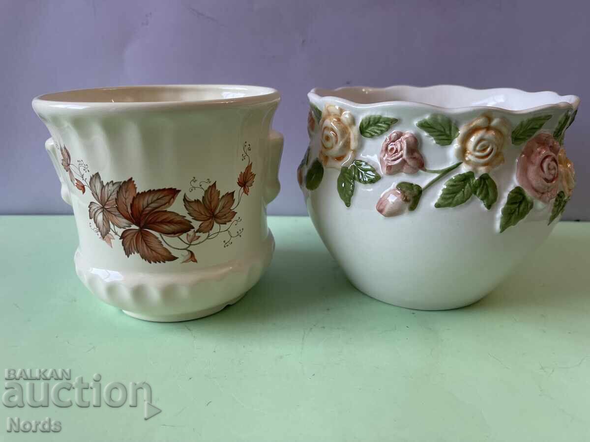 Английски порцеланови кашпи