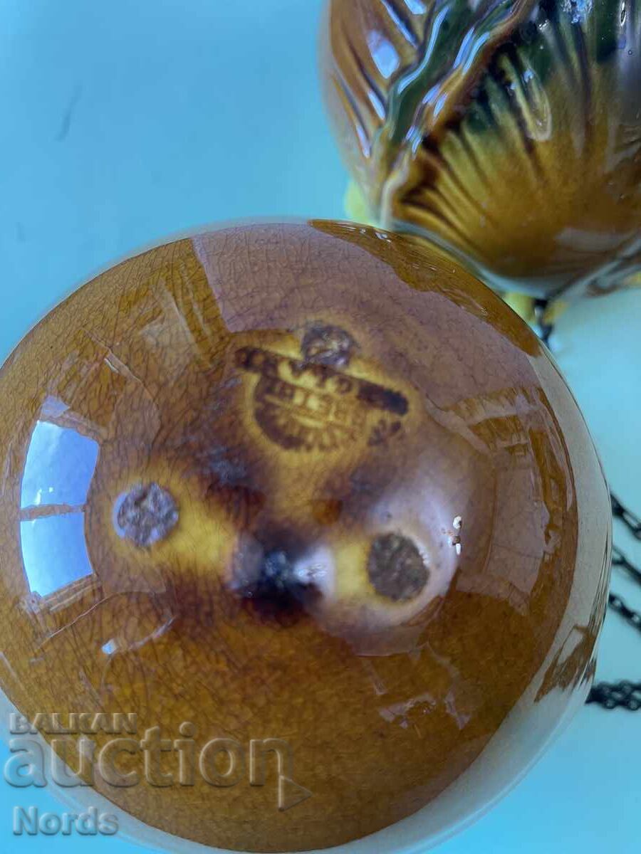 Винтидж висящи кашпи с маркировки - 7