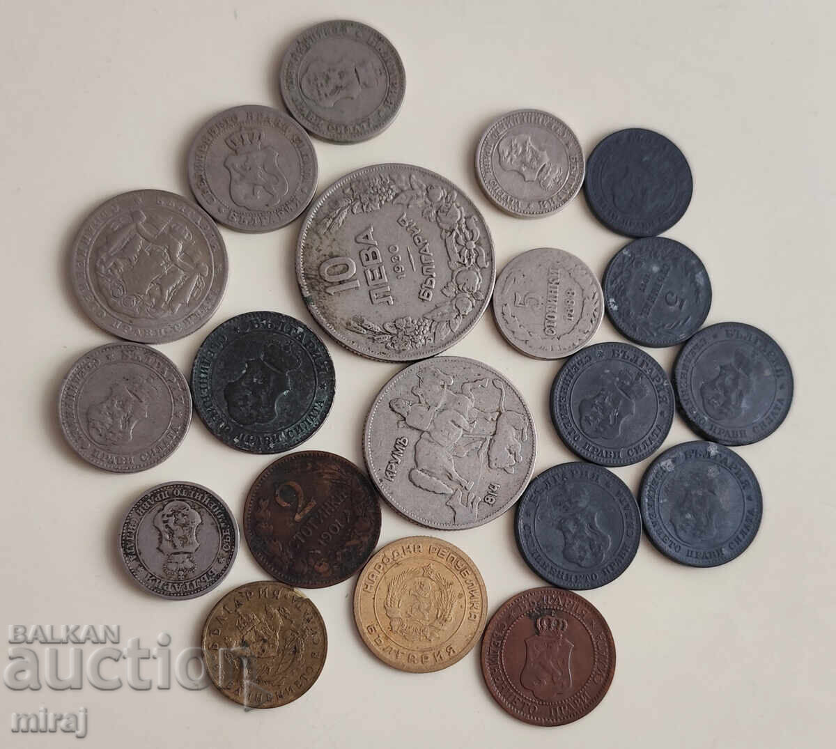 Аукцион 20 бр. Стари Български Монети