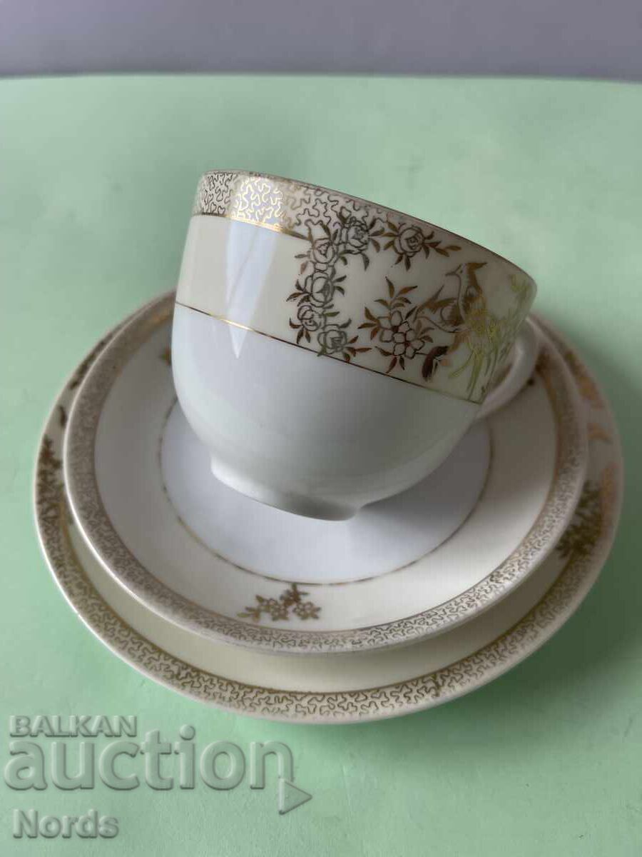 Ιαπωνικό σετ τσαγιού τριών τεμαχίων με τιμή € 0.01 | 0.02 BGN