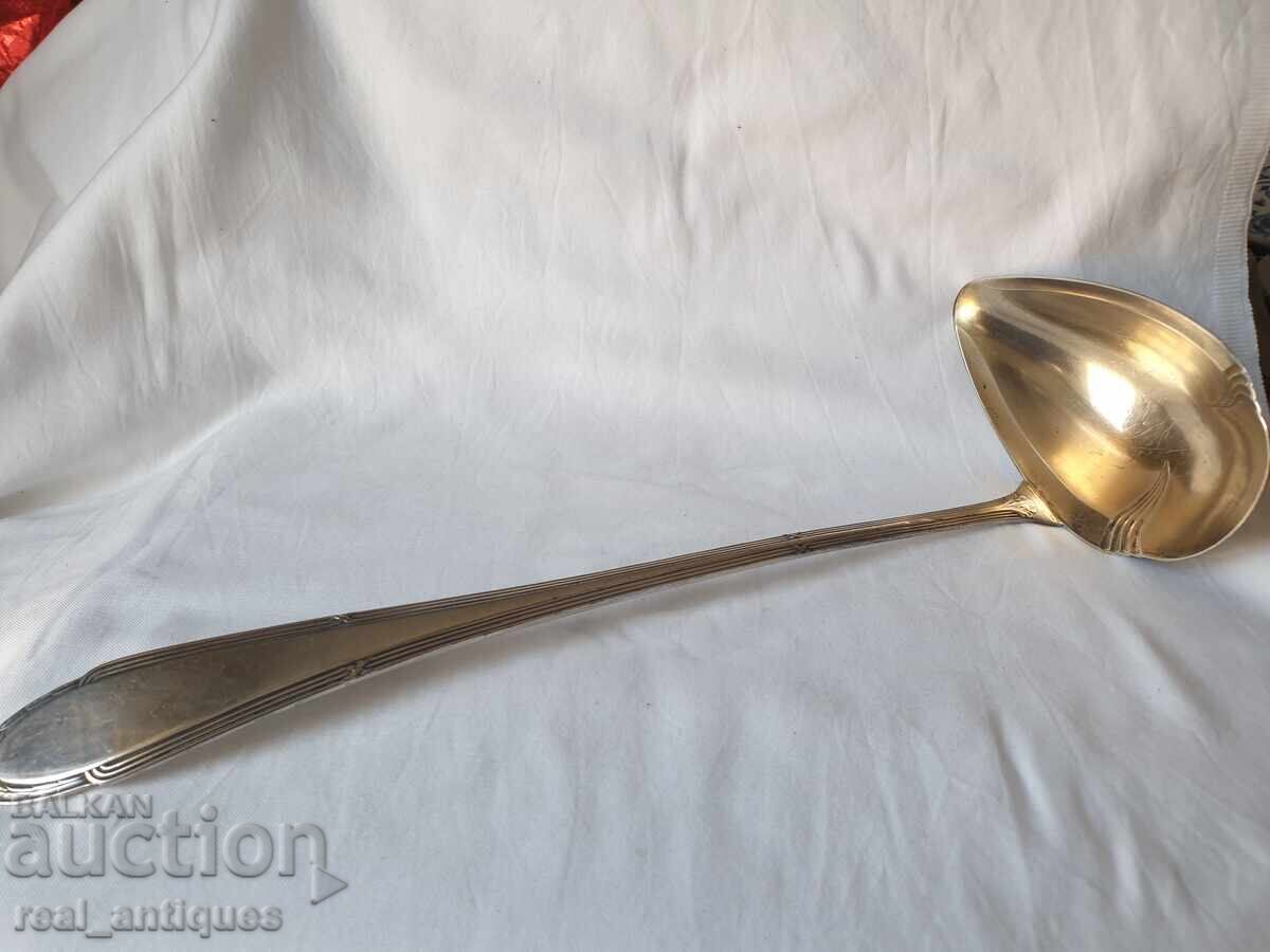 Silver-plated ladle with gilding WMF