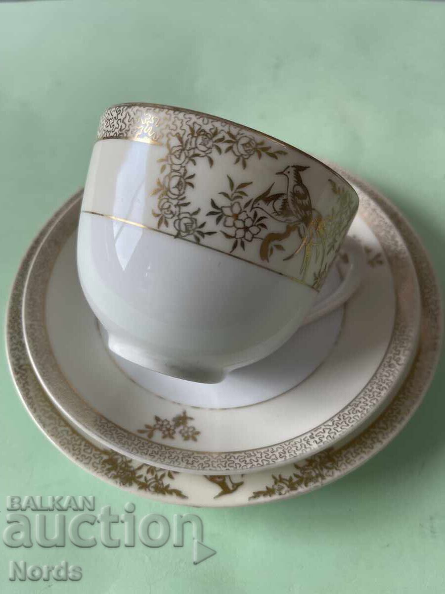 Ιαπωνικό σετ τσαγιού τριών τεμαχίων με τιμή € 0.01 | 0.02 BGN