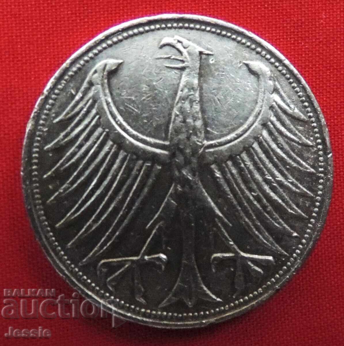 Licitație 5 mărci 1951 J