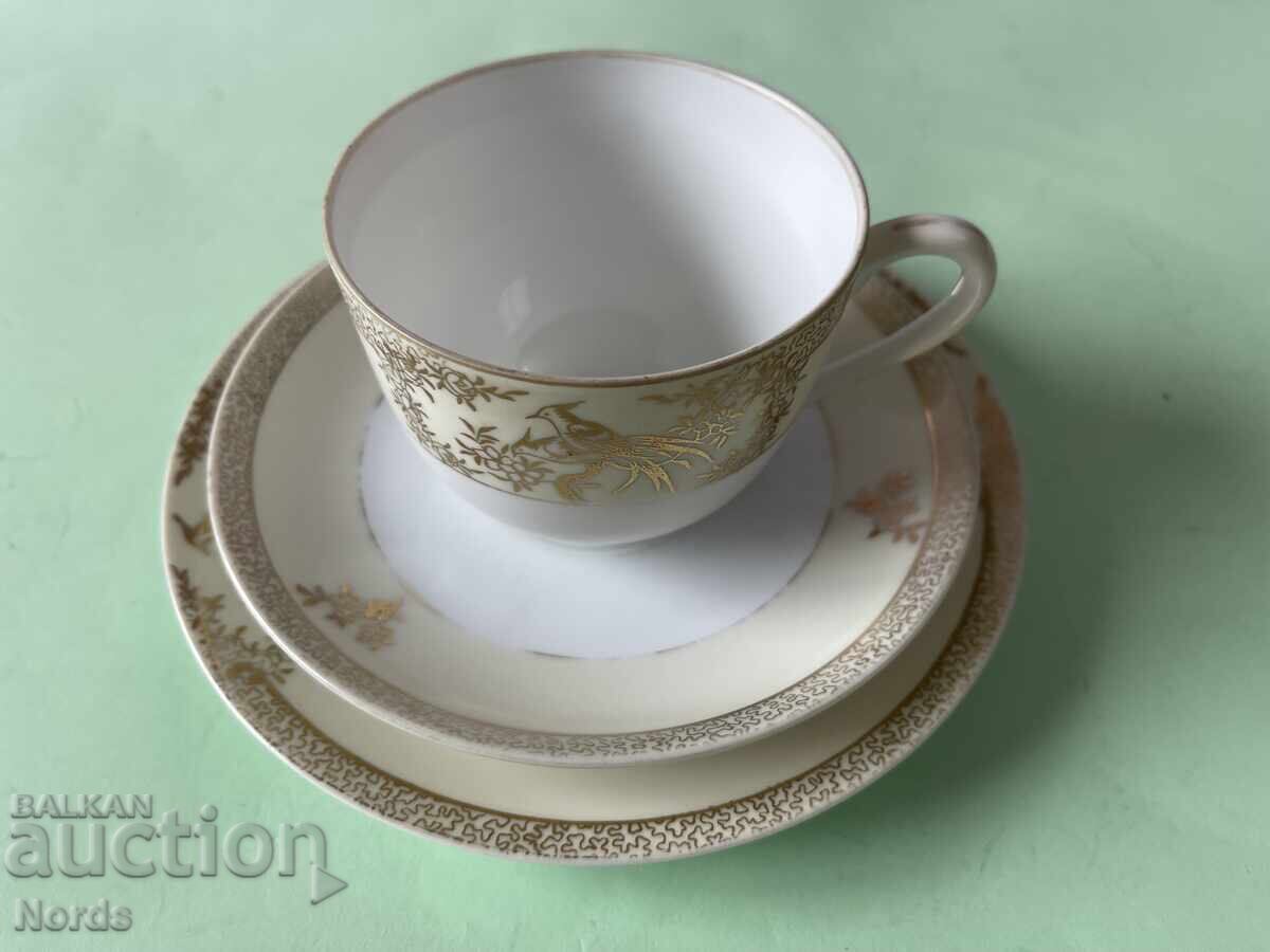 Ιαπωνικό σετ τσαγιού τριών τεμαχίων με τιμή € 0.01 | 0.02 BGN