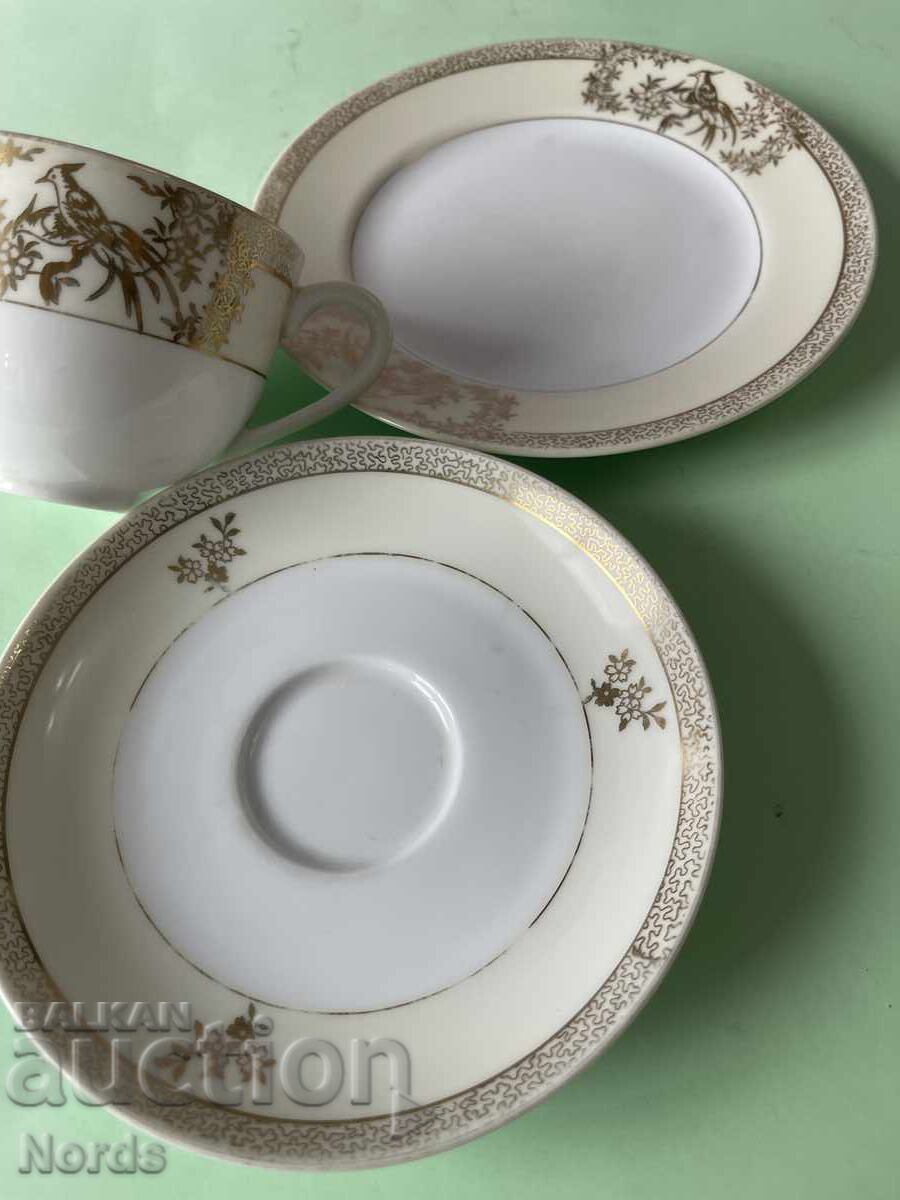 Παράδοση Ιαπωνικό σετ τσαγιού τριών τεμαχίων