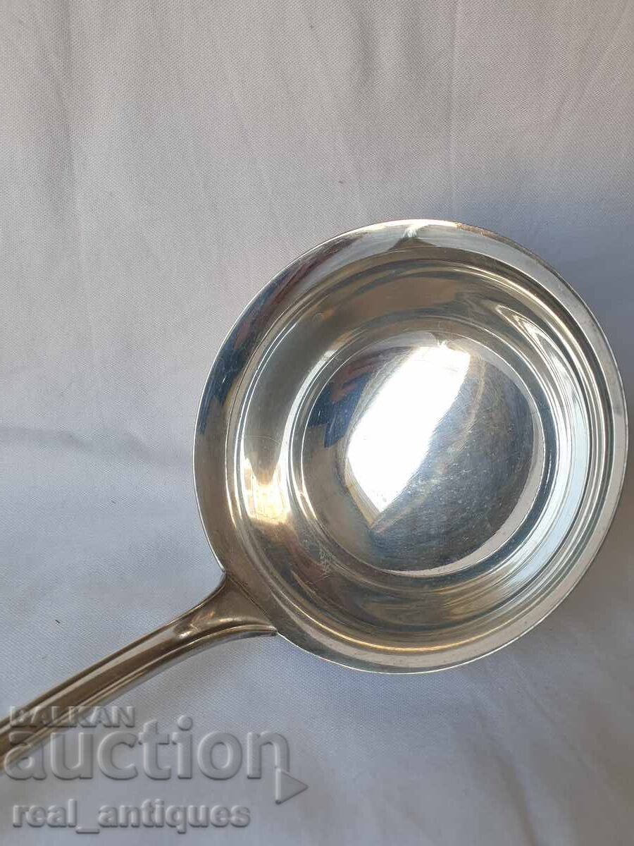 Auction  Silver-plated ladle BSF