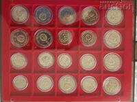 Lot monede cupru-nichel 1989