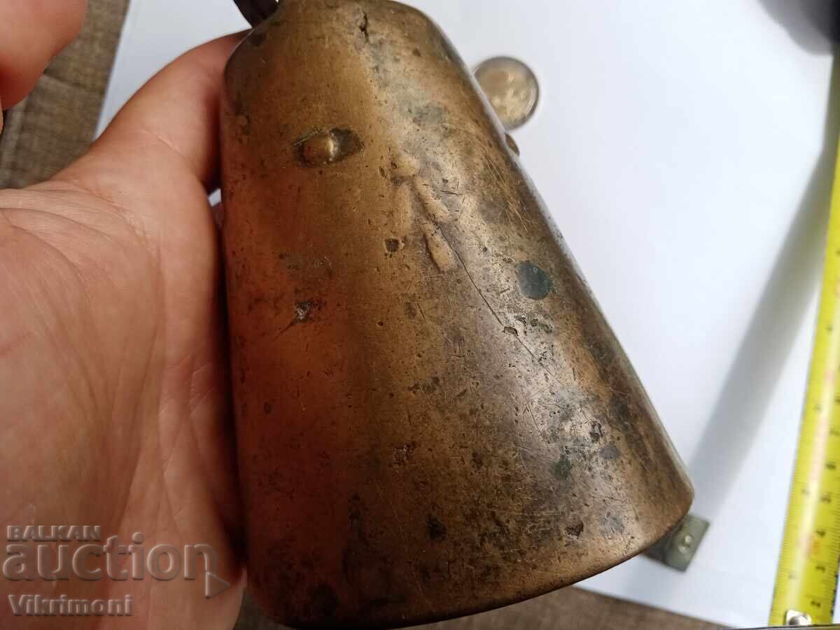 Παλιά μπρούτζινη καμπάνα, μεγάλη, κουδούνι, χάλκινο κουδούνι, καμπανάκι