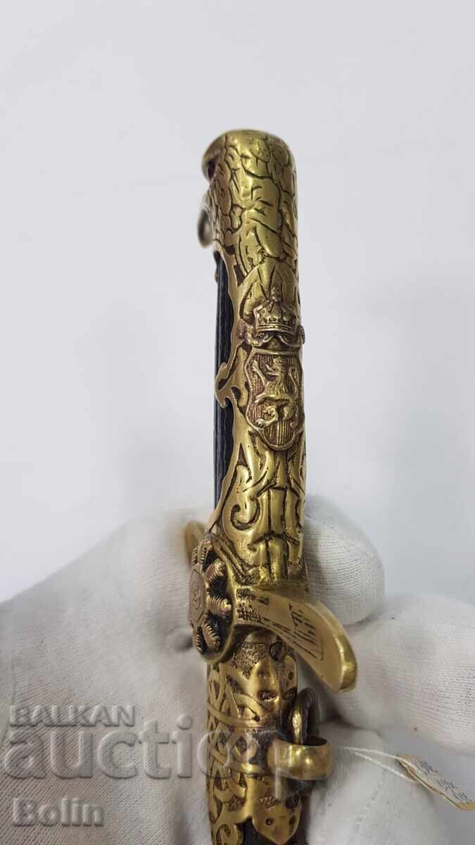 Pumnal bulgăresc de pilot pentru subofițeri, perioada Țarului Boris al III-lea - 6