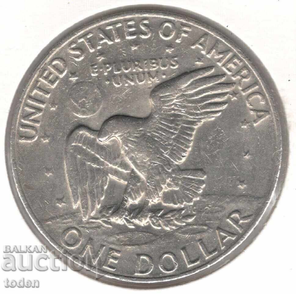 Ηνωμένες Πολιτείες-1 Δολάριο-1978 D-KM# 203-Δολάριο Αϊζενχάουερ