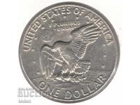 Ηνωμένες Πολιτείες-1 Δολάριο-1978 D-KM# 203-Δολάριο Αϊζενχάουερ