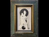 Masterful drawing - erotic