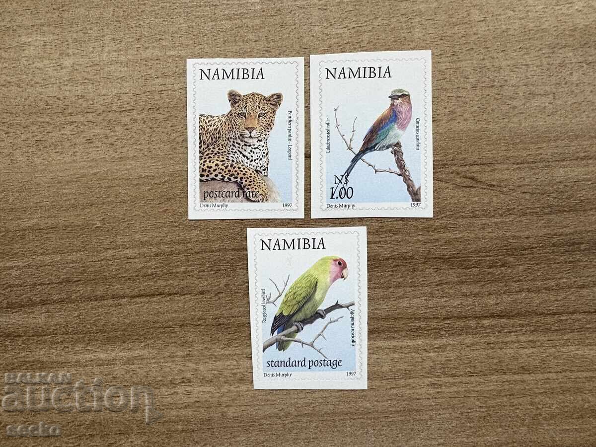 Namibia - Animale și 25 ani de...(1997) MNH - autocolante
