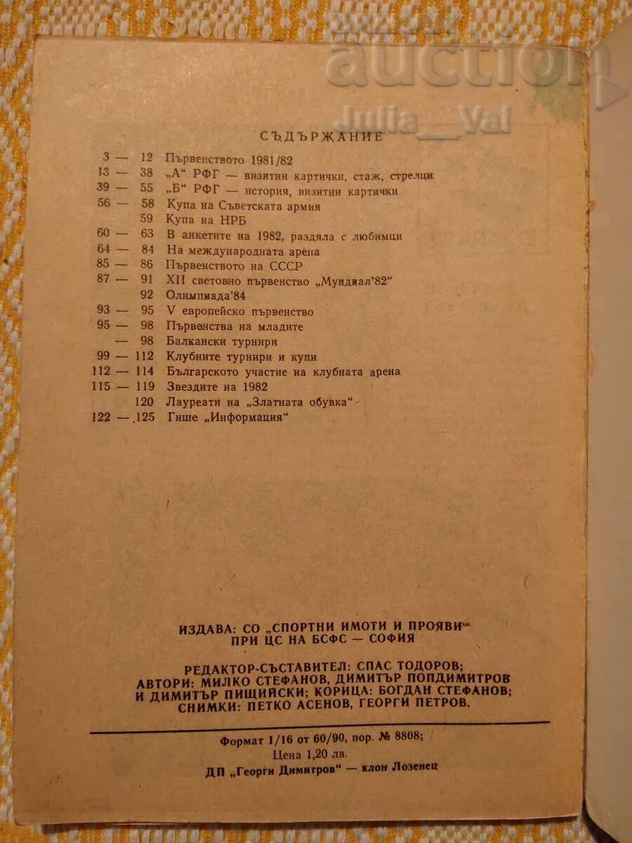 Auction  Football ⚽ 1983 ⚽ from 0.01 cents