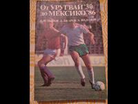 Football ⚽ All World Cups from 1930-1986. From center