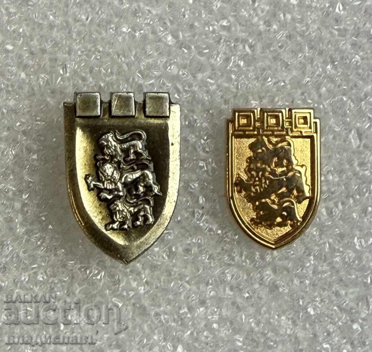 Lot insigne stemă oraș VELIKO TARNOVO