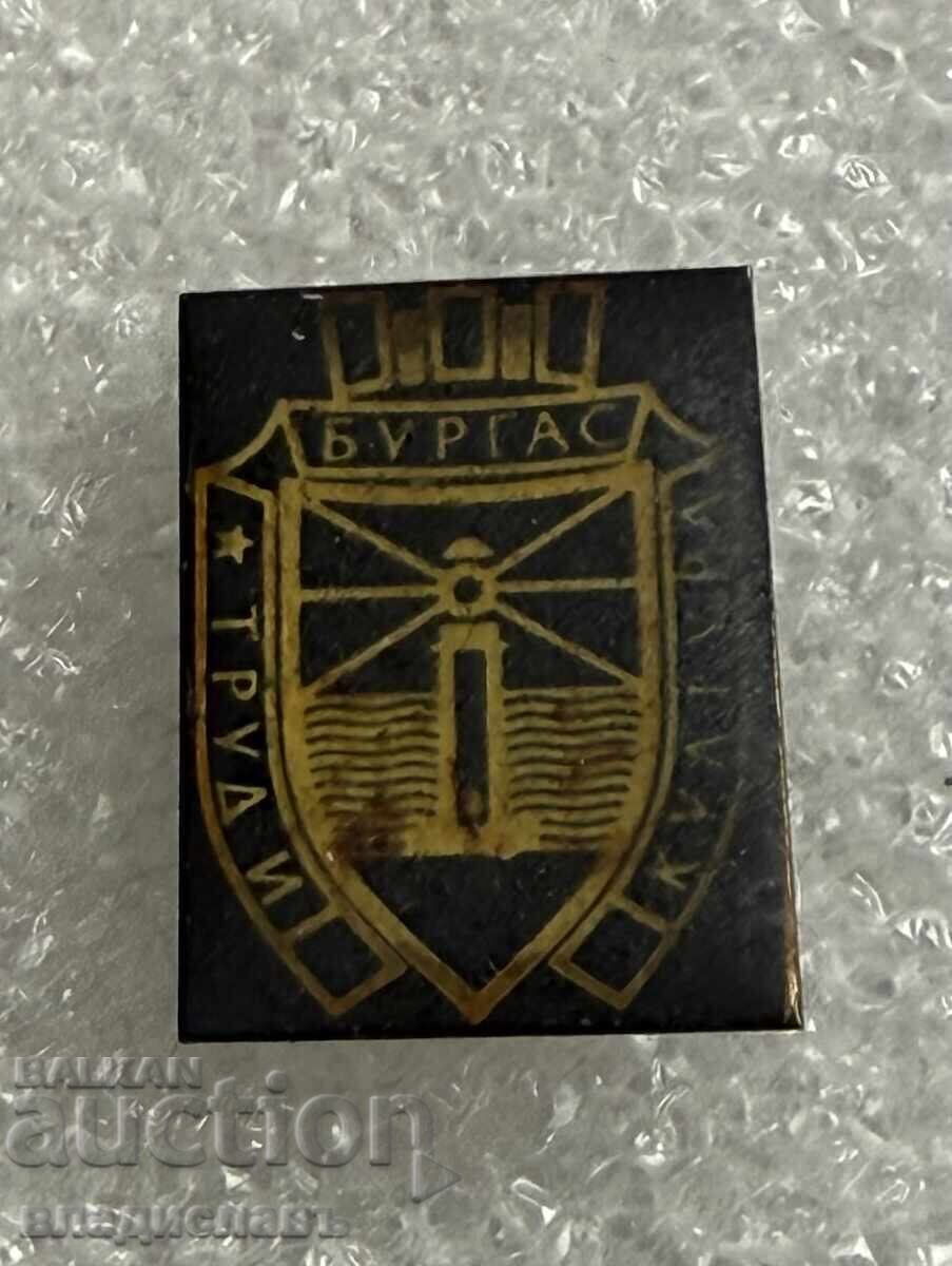 insignă stemă oraș BURGAS