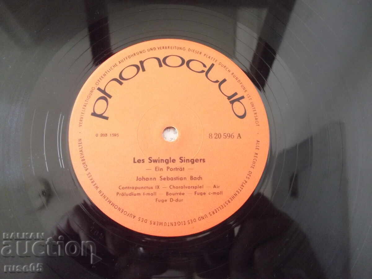 Delivery of Vinyl record "Les SWINGLE SINGERS"