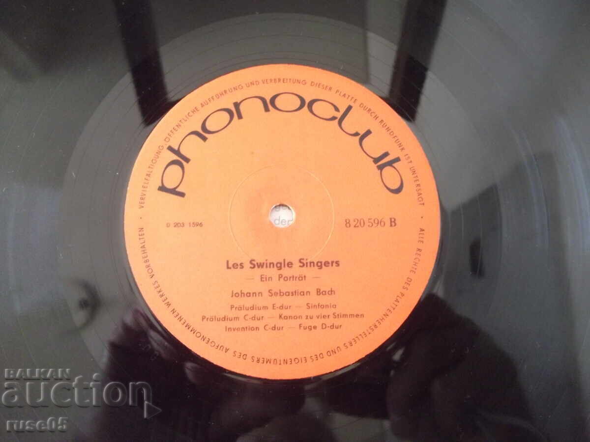 Vinyl record "Les SWINGLE SINGERS" - 6