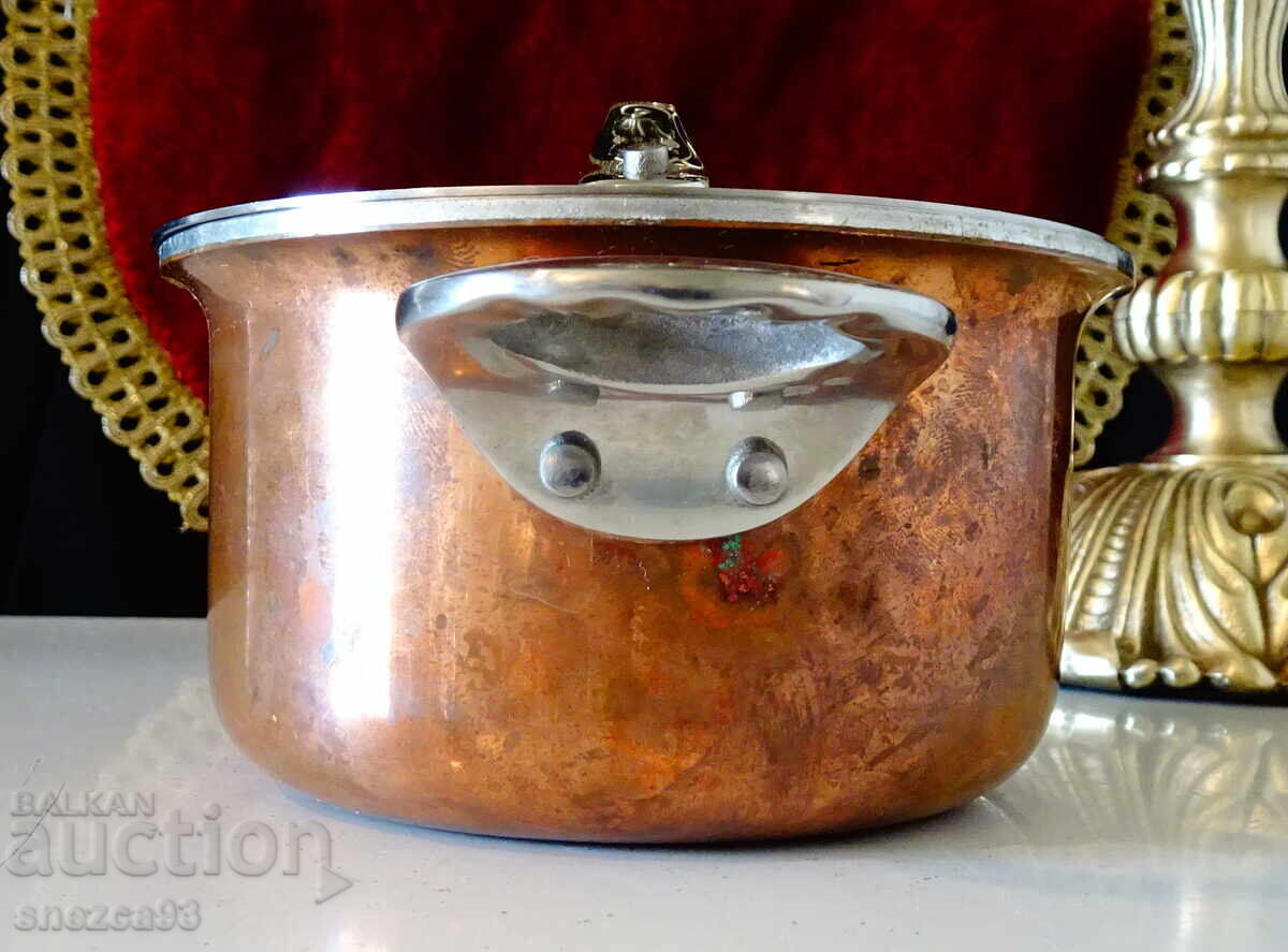 Oală suedeză din cupru Patina, cu etichetă cu preț € 24.99 | 48.88 BGN