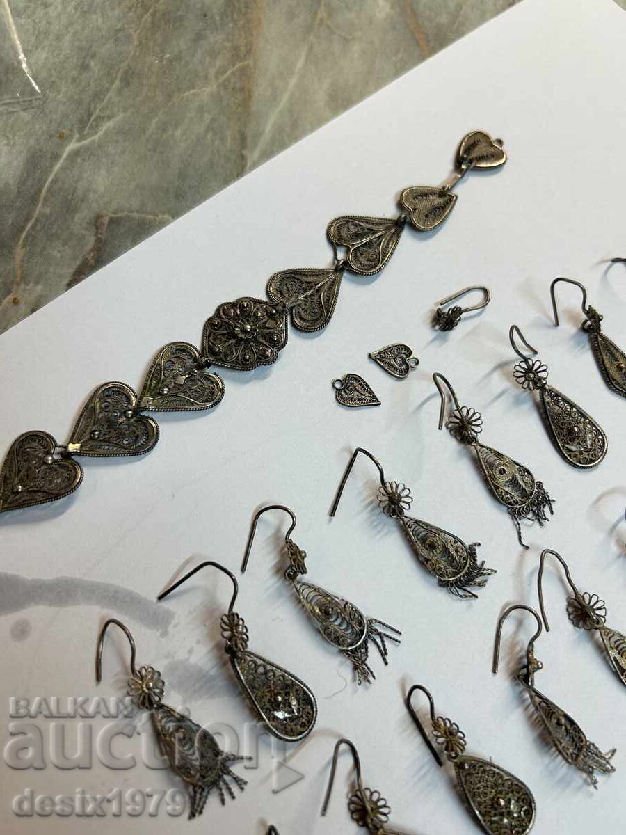 Ασήμι, παλιό φιλιγκράν 925 βαθμών με τιμή € 40.00 | 78.23 BGN