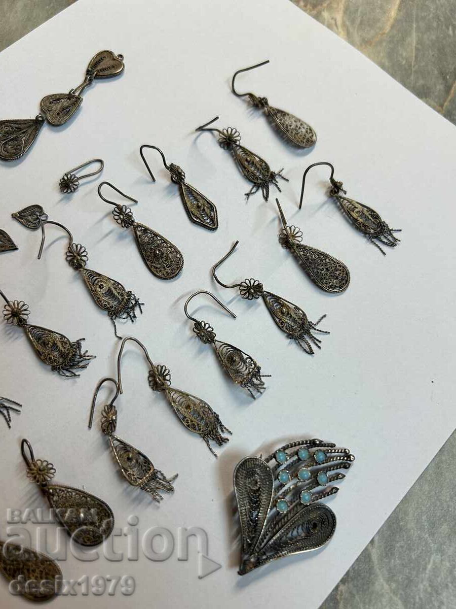 Δημοπρασία Ασήμι, παλιό φιλιγκράν 925 βαθμών