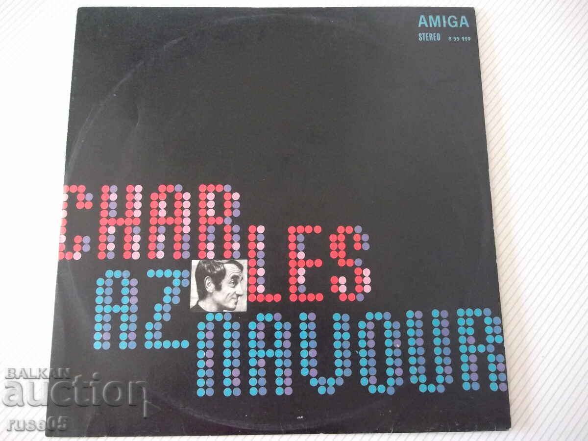 Disc de vinil "CHARLES AZNAVOUR"