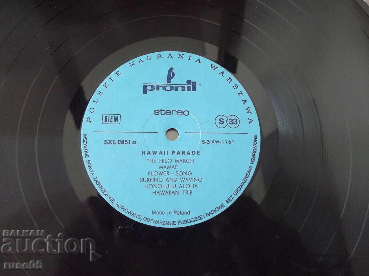 Delivery of Vinyl record "HAWAII PARADE"