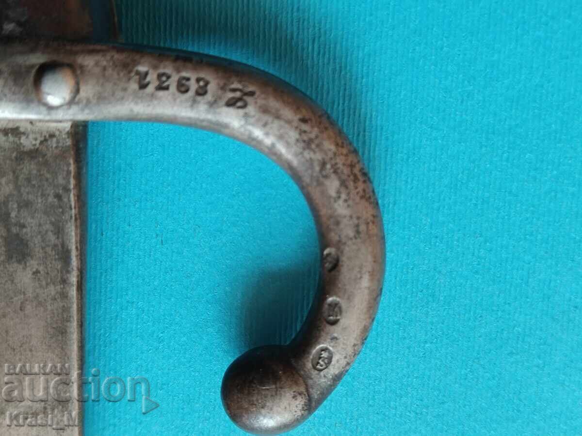 Delivery of Brilliant bayonet with scabbard for "Gra" Delivery of Brilliant bayonet with scabbard for "Gra"
