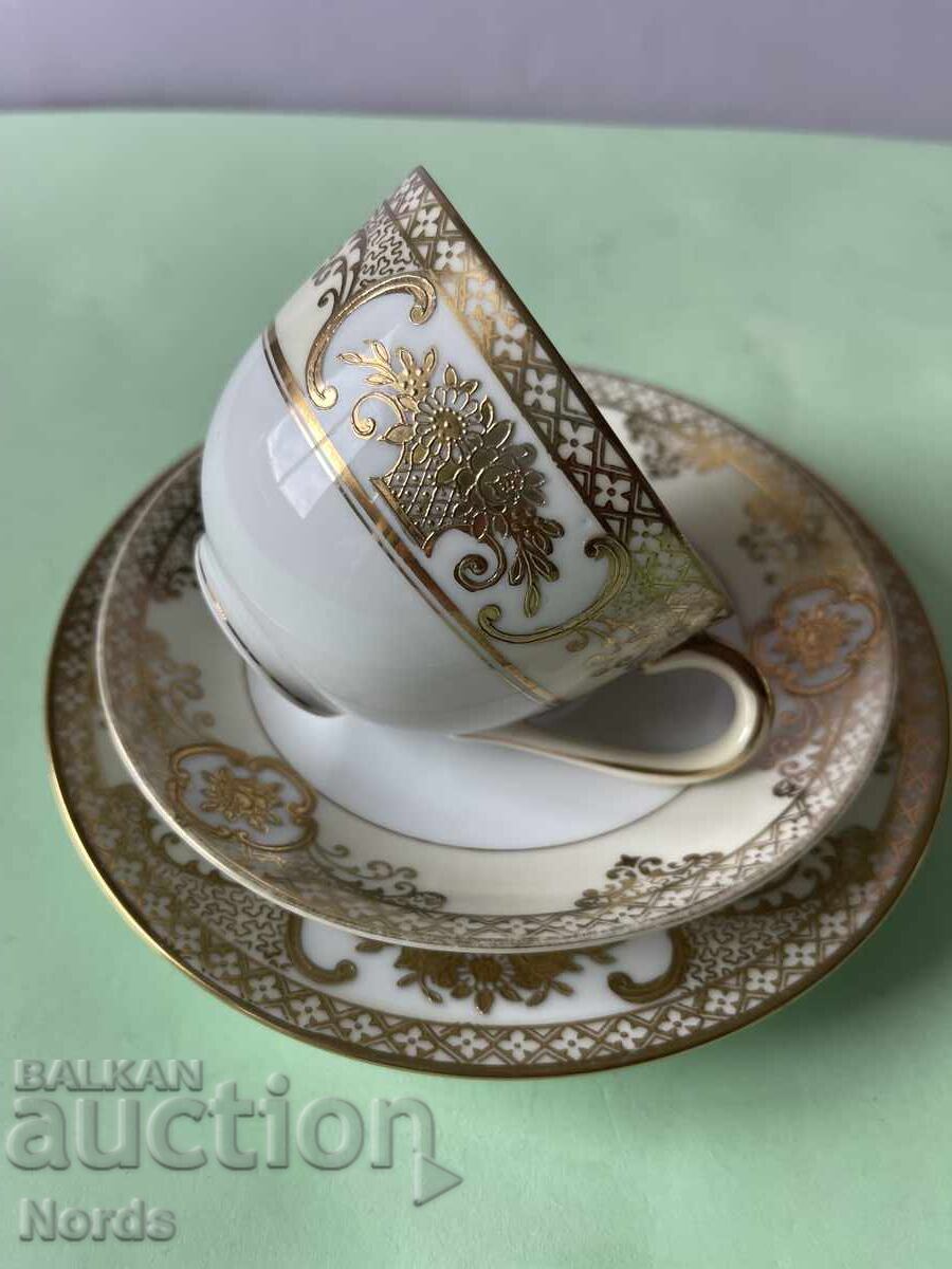 Ιαπωνικό σετ τσαγιού τριών τεμαχίων με τιμή € 0.01 | 0.02 BGN