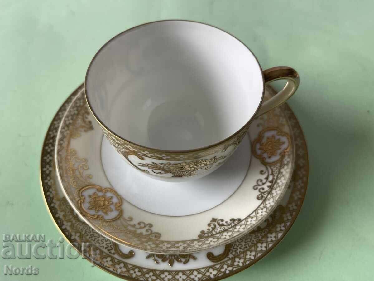 Παράδοση Ιαπωνικό σετ τσαγιού τριών τεμαχίων