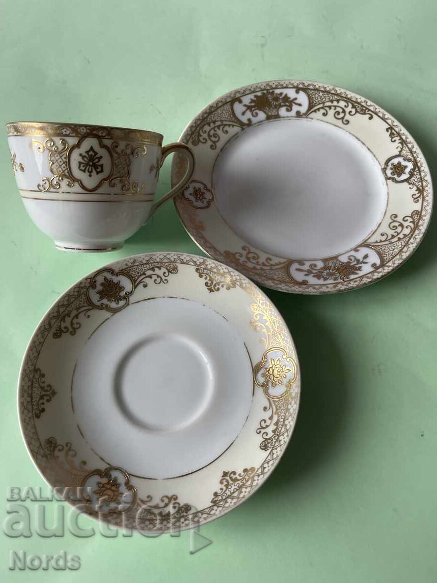 Auction  Japanese tea trio set